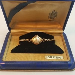 Gruen Vintage Veri Thin Precision Watch With Origi